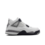 Air Jordan 4 Retro OG 'White Cement' (PS) - Summit White/Fire Red/Cement Grey/Black