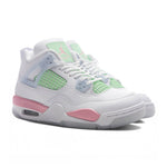 Air Jordan 4 Retro 'Valentine's Day' (GS) - White/Medium Soft Pink/Half Blue