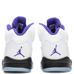 Air Jordan 5 Retro - White/Dark Concord/Black