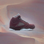 Air Jordan 5 Retro SE (PS) - Deep Burgundy/Light Graphite