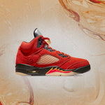 Women's Air Jordan 5 Retro Mars for Her - Martian Sunrise/Black