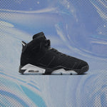 Air Jordan 6 Retro (GS)  - Black/Metallic Silver/Black