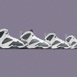 Air Jordan 7 Retro (PS) "Flint" - White/Varsity Purple
