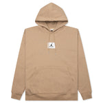 Flight Fleece Pullover Hoodie - Hemp/Heather/Sail
