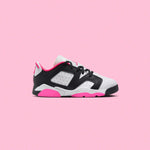 Air Jordan VI Retro Low (PS) - Black/Fierce Pink/White
