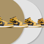 Air Jordan 1 Retro High OG 'Pollen' - Yellow/Black