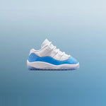Air Jordan 11 Retro Low 'University Blue' (TD) - White/University Blue/Black