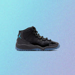 Air Jordan 11 Retro 'Gamma' (PS) - Black/Gamma Blue/Varsity Maize