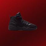 Air Jordan 12 Retro 'Bloodline' (PS) - Black/Varsity Red