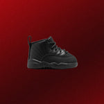 Air Jordan 12 Retro 'Bloodline' (TD) - Black/Varsity Red