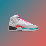 Air Jordan 12 Retro (GS) - White/Vapor Green/Photon Dust