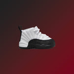 Air Jordan 12 Retro (TD) - White/Gym Red/Black