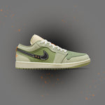 Air Jordan 1 Low SE Craft - Sky J Light Olive/Black/Celadon