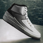 Air Jordan 2 Retro 'Python' - White/Fire Red/Cement Grey