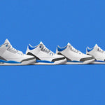 Air Jordan 3 Retro (PS) 'Racer Blue' - White/Cement Grey