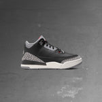 Air Jordan 3 Retro (PS) 'Black Cement' - Black/Fire Red/Cement Grey/Summit White