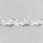 Air Jordan 4 Retro (TD) - White/Fire Red