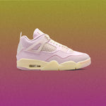 Women's Air Jordan 4 Retro 'Iced Carmine' - Iced Carmine/Coconut Milk