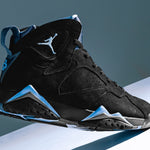 Air Jordan 7 Retro - Black/Chambray/Light Graphite