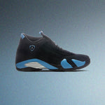 Air Jordan 14 Retro 'University Blue' - Black/White/University Blue