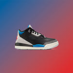 Air Jordan 3 Retro OG 'Rare Air' (PS) - Black/Chile Red/Neutral Grey