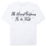 Airbrush Cherub Tee - White