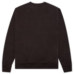 Fleece Workshop Crewneck - Chocolate Torte/Solar Power