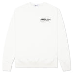 Fleece Workshop Crewneck - Tofu/Black