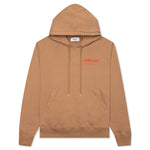 Fleece Workshop Hoodie - Natural/Valiant Poppy