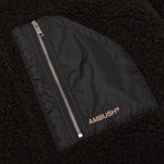 Fleece Zip Top - Brown/Beige