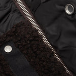Fleece Zip Top - Brown/Beige