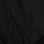 Light Cotton Jacket White Bag - Black