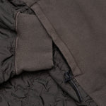 Mix Quilted Sweatshirt - Black