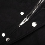 Nylon Multicord Hoodie - Black/Black