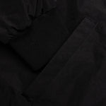 Nylon Multicord Hoodie - Black/Black
