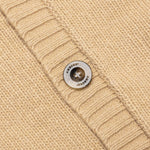 Oversized Logo Cardigan - Natural
