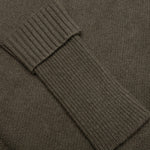 Oversized Logo Knit - Olivine