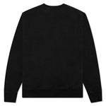 Fleece Workshop Crewneck - Black/White