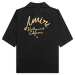 Amiri Hollywood Camp Shirt - Black