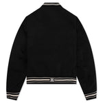 Shrunken Bomber - Black/Alabaster