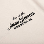Amiri Theatre Flocked Tee - Alabaster