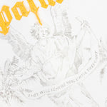 Angel Pencil Polo S/S - Off White/Light Orange