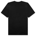 Arched Pigmented Dyed Tee - Black
