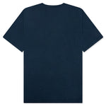 Arched Pigmented Dyed Tee - Navy