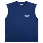 Augi Sleeveless Tee - Navy