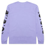 Awake Block Out Logo L/S Tee - Lavender