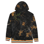 Awake Blocked Logo Hoodie with Stripe Rib - Real Tree