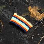 Awake Blocked Logo Hoodie with Stripe Rib - Real Tree