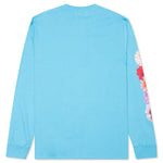 Awake Bloom Logo L/S Tee - Sky