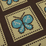 Awake Butterfly Sweater Vest - Brown/Yellow